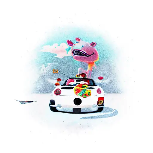 Miata tattoo design idea