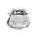 Miata tattoo design idea