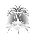 Palm Tree tattoo design idea