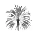 Palm Tree tattoo design idea