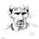 Lionel Messi, Dream, 10, Soccer,  tattoo design idea