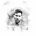 Lionel Messi, Dream, 10, Soccer,  tattoo design idea