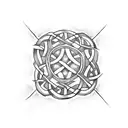 Celtic Knot tattoo design idea