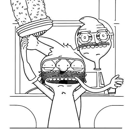  Bob's Burgers  tattoo design idea