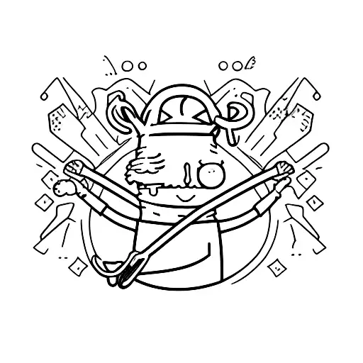 sexy Bob's Burgers  tattoo design idea