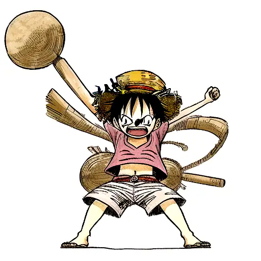 luffy tattoo design idea