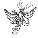 firefly's at night tattoo design idea