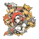 Jessie team rocket tattoo design idea