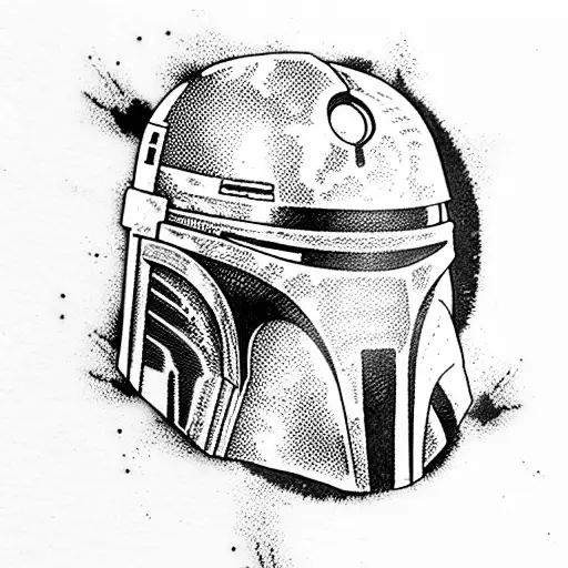 Boba Fett tattoo design idea