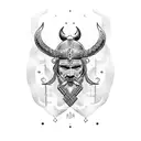 viking band tattoo design idea