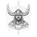 viking band tattoo design idea
