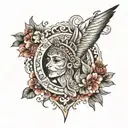 Fethiye Calis Beach tattoo design idea