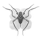 dark praying mantis  threatening super detailed  tattoo design idea