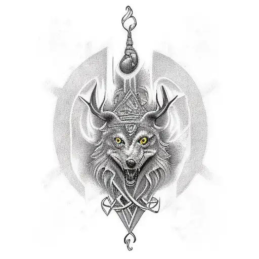 Irish Pagan tattoo design idea