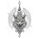 Irish Pagan tattoo design idea