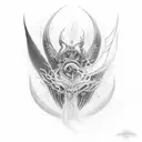 Irish Pagan tattoo design idea