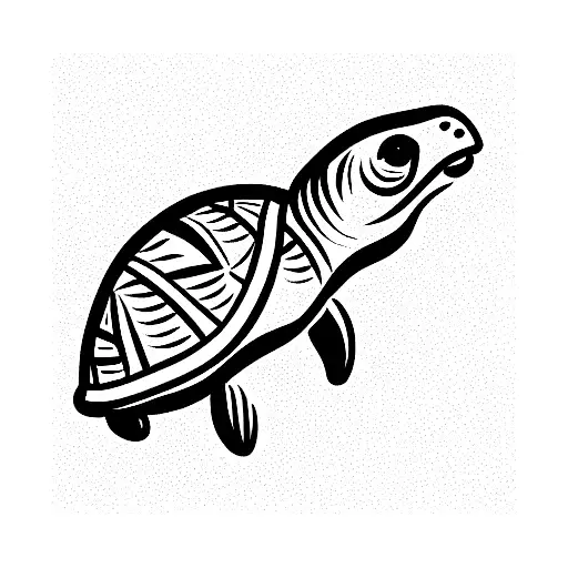 tortuga tattoo design idea