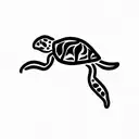 tortuga tattoo design idea