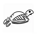 tortuga tattoo design idea