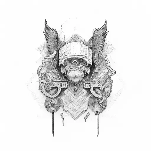 acta non verba tattoo design idea