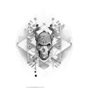 acta non verba tattoo design idea