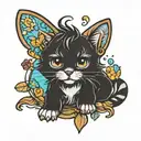 cookie tattoo design idea