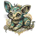 cookie tattoo design idea