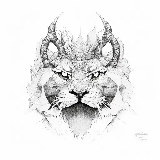 philosopher's stone tattoo design idea