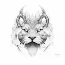 philosopher's stone tattoo design idea