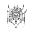 Sagittarius  tattoo design idea