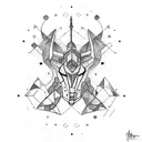 Sagittarius  tattoo design idea