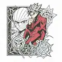 Hunterxhunter tattoo design idea