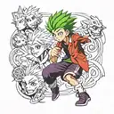 Hunterxhunter tattoo design idea