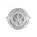 sonnenrad and the logo of Wolfenstein  tattoo design idea