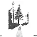 robert frost road less traveled tattoo design idea