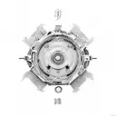 yin yang reverse tattoo design idea