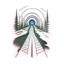 robert frost road less traveled tattoo design idea