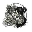 create a unique and creative tattoo compiling aries and virgo both tattoo design idea