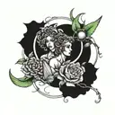 create a unique and creative tattoo compiling aries and virgo both tattoo design idea