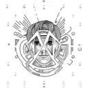 great gatsby and the green light tattoo design idea