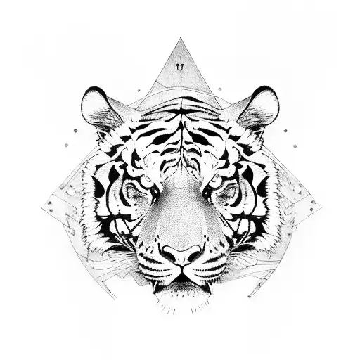 Big tiger bike dragon tattoo design idea