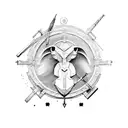 Sagittarius tattoo design idea