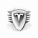 tesla inventions tattoo design idea