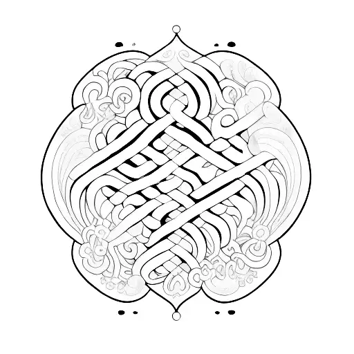 Make the following text more feminine and curvy: ਹਰਲੀਨ ਸਿੰਘ ਬਾਹਰਾ tattoo design idea