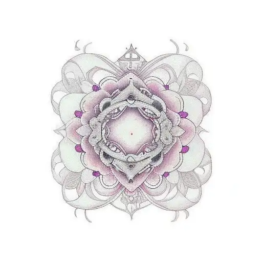 Make the following text more feminine and curvy: ਹਰਲੀਨ ਸਿੰਘ ਬਾਹਰਾ tattoo design idea