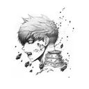 kaneki ken tattoo design idea
