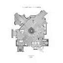 architecture and construction inspired. include floor plan. tattoo design idea