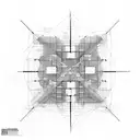 architecture and construction inspired. include floor plan. tattoo design idea