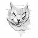 architecture and construction inspired tattoo design idea