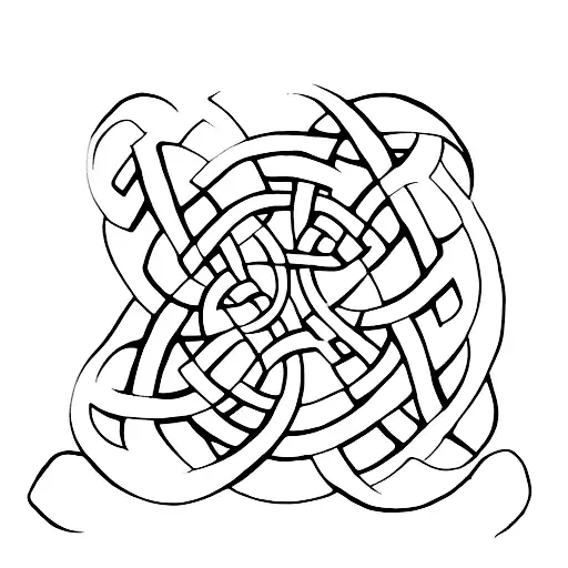 Celtic Knot tattoo design idea